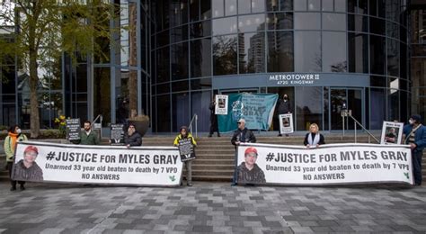 Vancouver Officer Worried Myles Gray Would Keep Resisting If He
