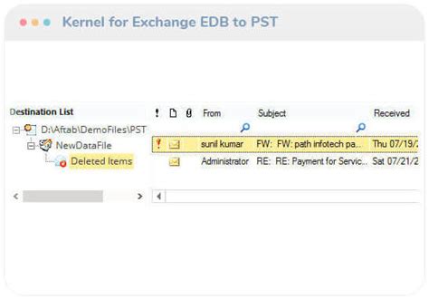 Edb To Pst Converter To Convert Exchange Edb Mailboxes To Pst