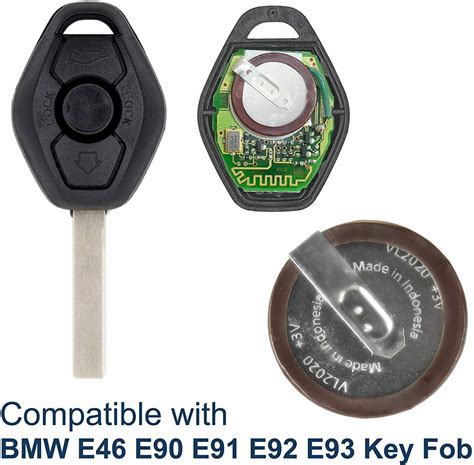 Replacement Key Fob Battery For Bmw E46 E60 E61 530i 530xi E39 Z4 E85