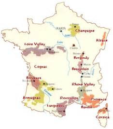 Wine Regions In France Map World Map