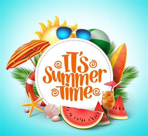 Summertime Vibes Banner Design Summer Time Holiday