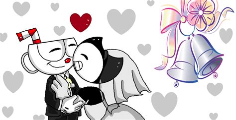 Bendy X Cuphead The Wedding By Westhemime On Deviantart