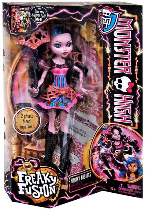 Monster High Freaky Fusion Dracubecca 105 Doll Mattel Toys Toywiz