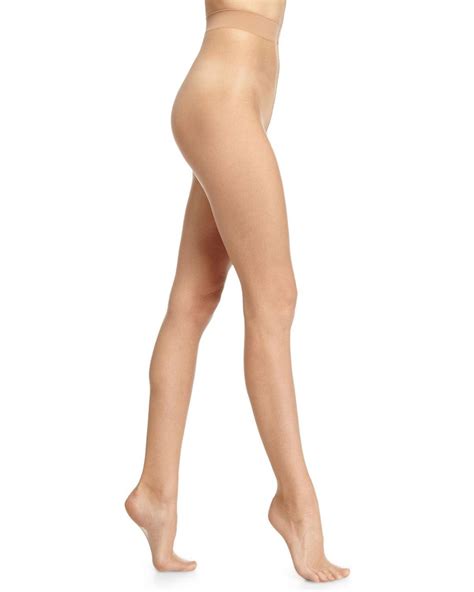 Wolford Nude Sheer Tights In Natural Lyst