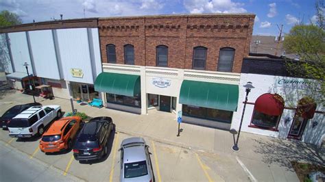Drone Video Of Old Downtown Ankeny Ia Youtube