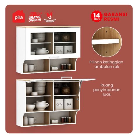 Jual Pira Metropolis Ox Aruna Kc Wu Fg Rb Rak Dapur Rak Gantung Dapur Kitchen Set Atas