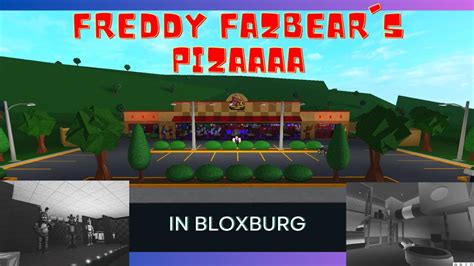 Freddy Fazbears Pizza In Bloxburg Bloxburg Build Showcases Youtube