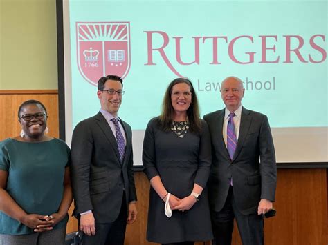 Ftc Commissioner Slaughter Gives Lastowka Lecture Rutgers Institute
