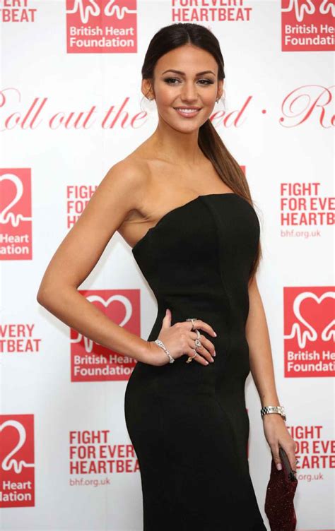 Michelle Keegan British Heart Foundations Roll Out The Red Ball In London February 2015