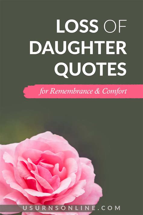 101 Loss Of Daughter Quotes For Remembrance And Comfort Urns Online
