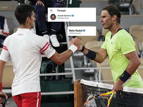 Djokovic On Nadal Novak Djokovic Reacts To Rafael Nadals Historic