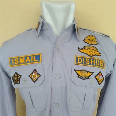 Jual Baju PDL Dishub Baju PDL Dinas Perhubungan Kemeja PDL Dishub