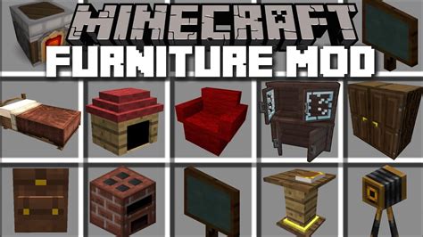 Trends For Furniture Minecraft Mod