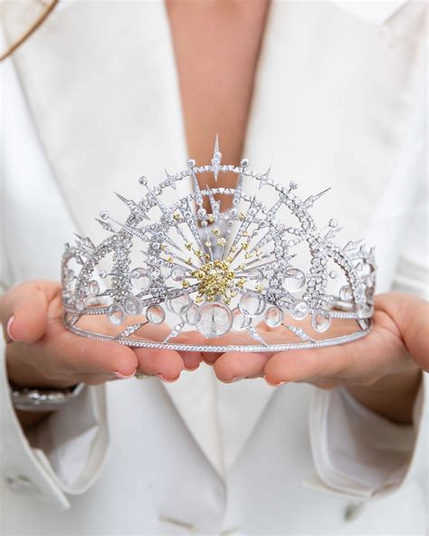 Royal Chaumet Tiara Presented In Paris New Les Ciels De Chaumet High Jewelry Collection Set