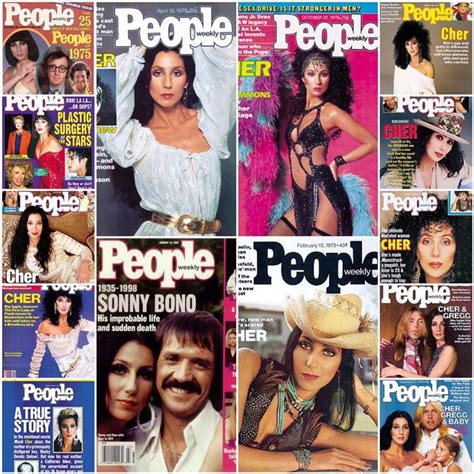 People Magazine Covers Cher And Sonny