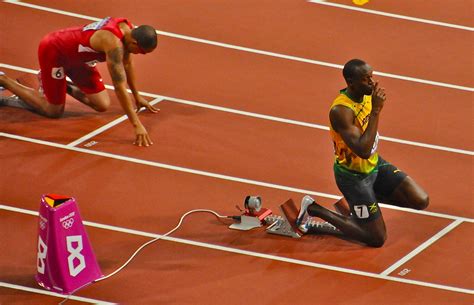 Trials in 21.61, breaking allyson felix's meet record and moving to no. Usain Bolt, 200m final, London 2012, Olympics | sbally ...
