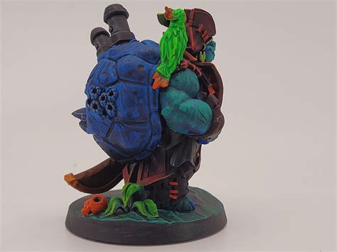 3d Printable Tortle Pirate By Bite The Bullet