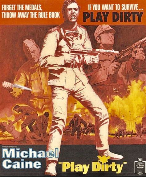 PETER OXLEY On Twitter PLAY DIRTY Michael Caine Nigel Davenport Nigel Green Harry Andrews