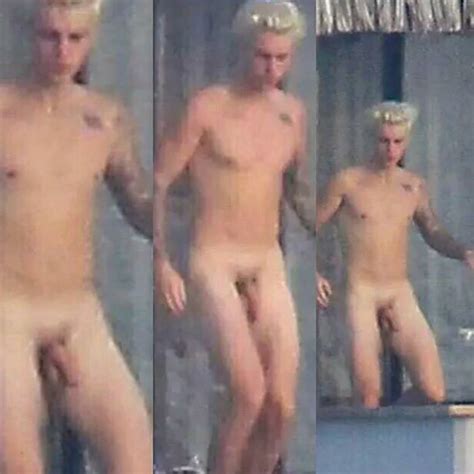 Pillan a Justin Bieber completamente desnudo y revoluciona las redes con el tamaño de su pene
