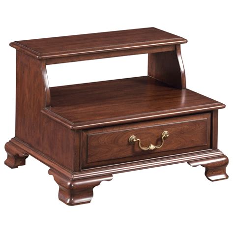 Kincaid Furniture Hadleigh Traditional Bed Steps With One Drawer