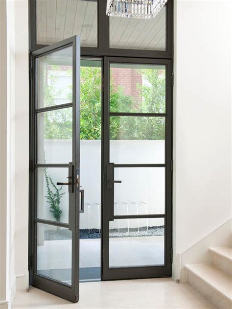 Steel Glass Doors Home Design Ideas Pictures Remodel And Decor