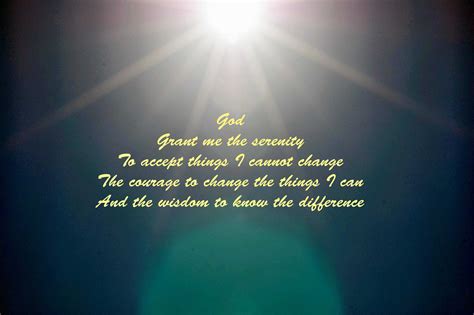 Serenity Prayer Wallpapers For Desktop Wallpaper Cave