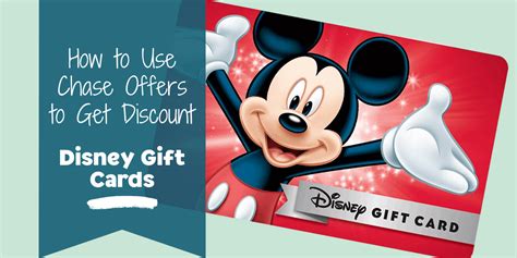 New disney<sup>®</sup> premier visa<sup>®</sup> cardmembers can earn a $300 statement credit. Discounted Disney Gift Cards Using Chase Offers ~ That Minivan Life