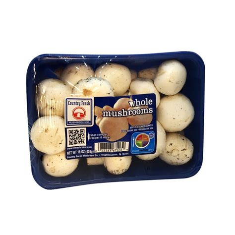 Giorgio Whole White Mushrooms 16 Oz Container From Walmart Instacart