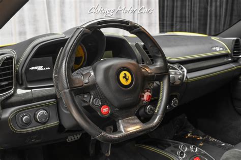 Used 2013 Ferrari 458 Italia Coupe Carbon Fiber Led Steering Wheel