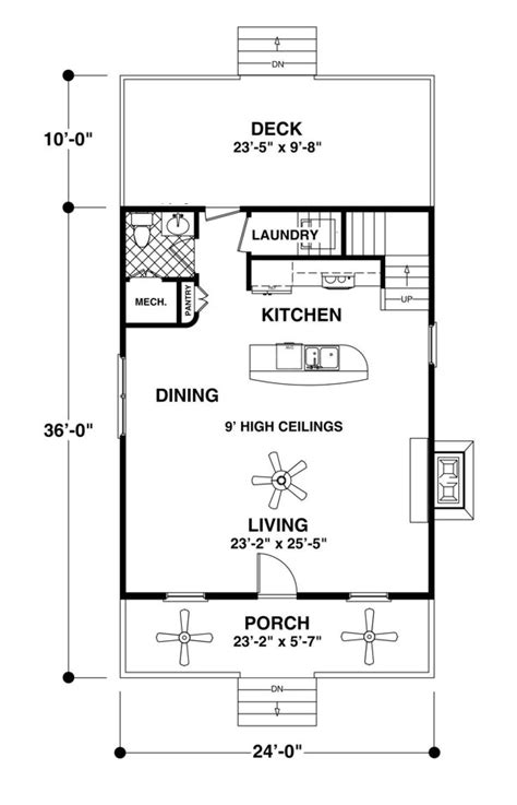 House Plan 036 00174 Cottage Plan 1148 Square Feet 1 Bedroom 15