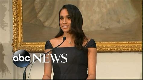 Meghan Markle Gives Empowering Speech On Feminism Women S Suffrage Youtube