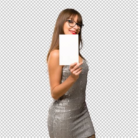 Premium Psd Woman Wearing A Sequined Dress