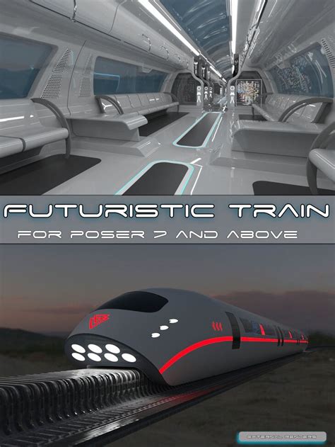 Aj Futuristic Train Render State