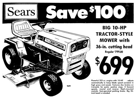 Sears Craftsman Garden Tractor