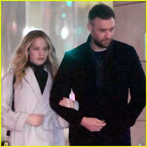 Jennifer Lawrence Fiance Cooke Maroney Meet Up With Friends In NYC