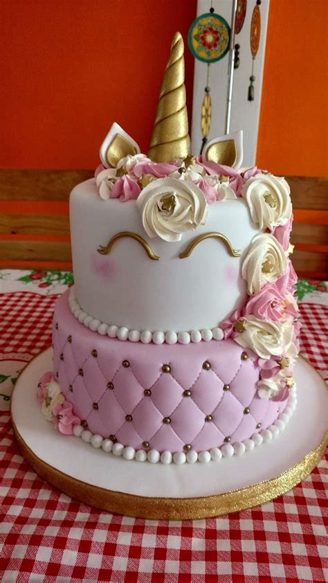 Maybe you would like to learn more about one of these? Pink and Gold Unicorn Cake #unicorns #unicornparty | Pastel de unicornio, Torta unicornio