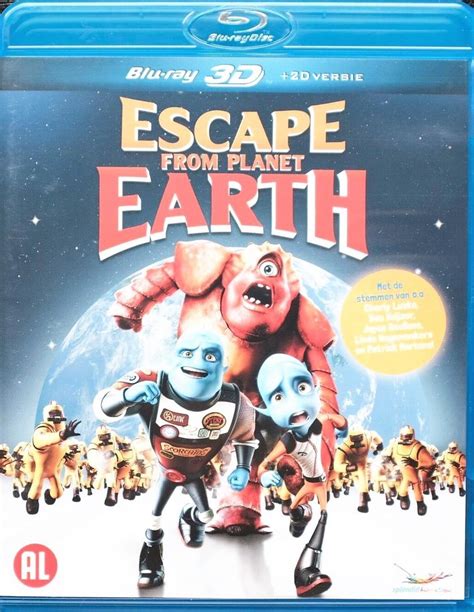Escape From Planet Earth 3d And 2d Blu Ray Dvds