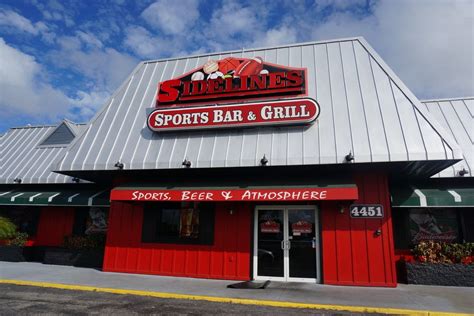 Menu for sidelines sports bar & grill provided by allmenus.com. Sidelines Sports Bar and Grill: Fort Myers Nightlife ...