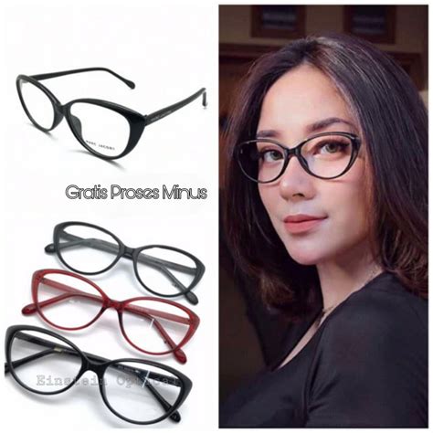 Jual Kacamata Minus Model Cateye Gratis Proses Minus Shopee Indonesia