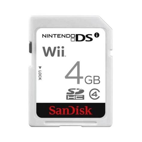 Sdsdg 004g A11 Sandisk Nintendo Dsi 4gb Class 4 Secure Digital High