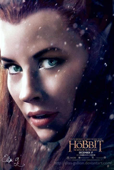 🔥 Download Colorful Tauriel The Hobbit Poster By Elisa Gallion By
