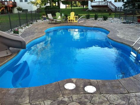 Most important, we are only a phone call away and eager to help you get your pool installed. In-Ground Fiberglass Pool - Leading Edge - Grand Traverse - Do It Yourself Pack | Pool ...