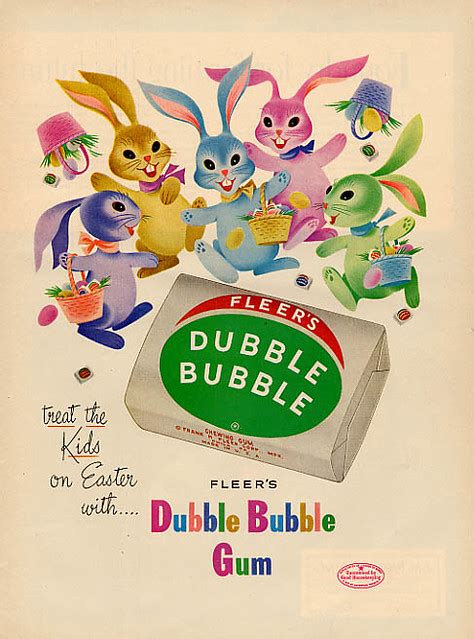 Fleers Dubble Bubble Gum Ad 1960s Nice Ad Scott Flickr