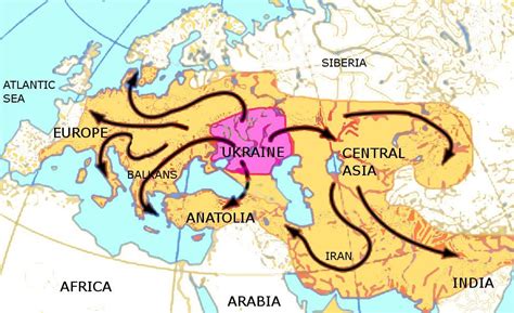 Indo European Migrations European History European Languages
