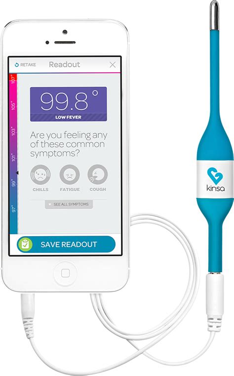 It has a actual working thermometer i use on my iphone 7. Introducing Kinsa, Plug into Your Health with the Kinsa ...