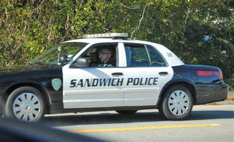 Theres A Town In Massachusetts Called Sandwich And Their Cop Cars Read
