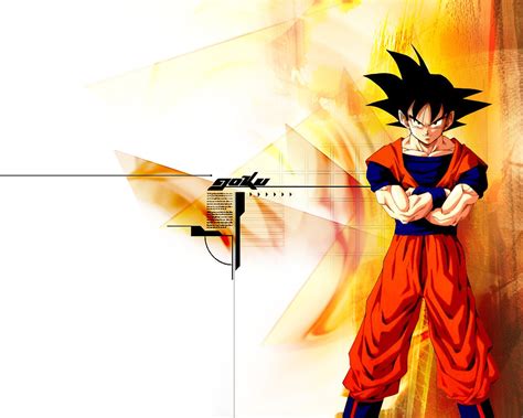 Bakgrundsbilder Illustration Anime Tecknad Serie Son Goku Dragon Ball Z 1280x1024 Jwalk
