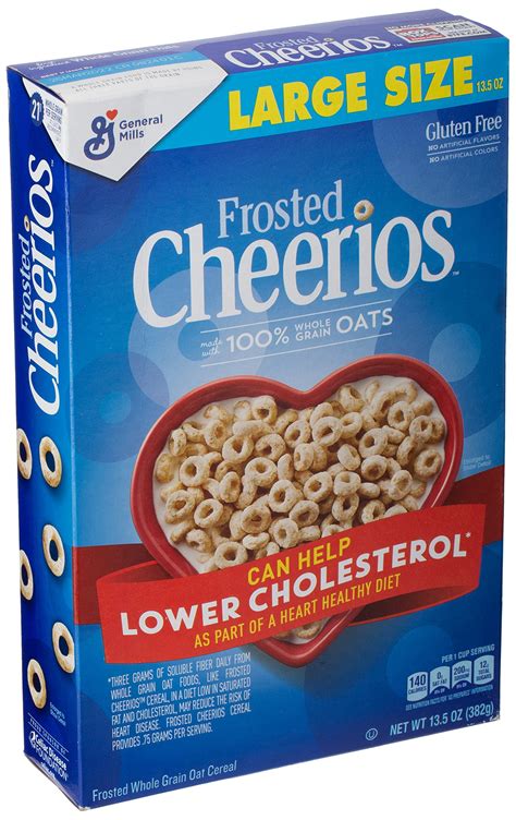 Frosted Cheerios Breakfast Cereal Gluten Free Oz Box Buy Online