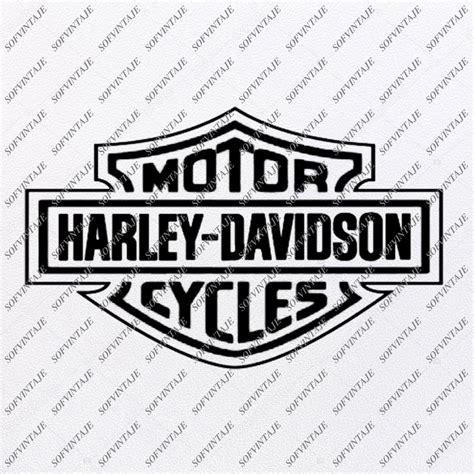 Harley Davidson Logo Dxf File