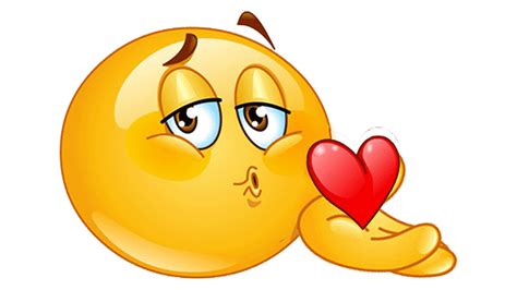 Kyssande Emoji GIF Animerade Uttryckssymboler